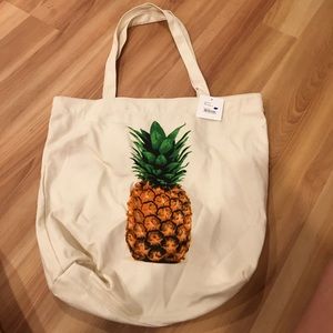 BP Pineapple Print Tote